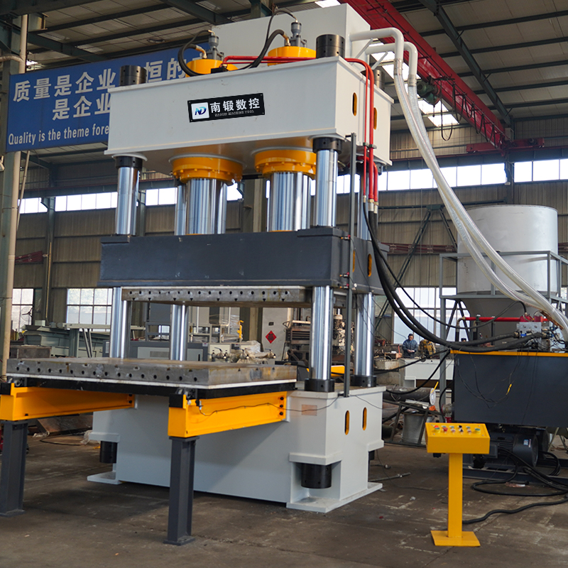 800噸液壓機熱壓成型油壓機復合材料成型壓力機