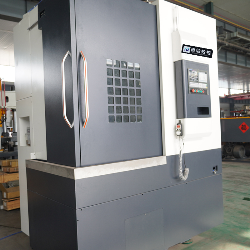 小型數控立車700數控立式車床高速高精密數控立車