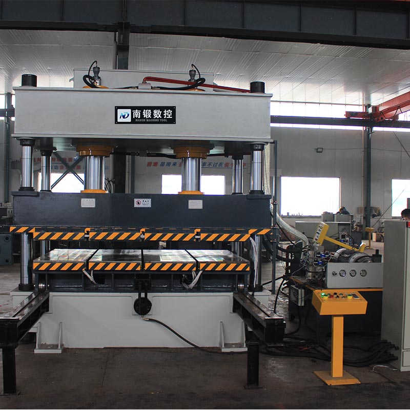 滕州 樹脂瓦樹脂井蓋成型油壓機 秸稈瓦熱壓成型四柱液壓機