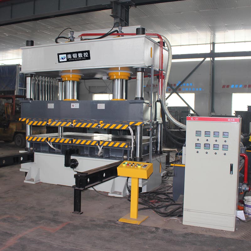 滕州 樹脂瓦樹脂井蓋成型油壓機 秸稈瓦熱壓成型四柱液壓機