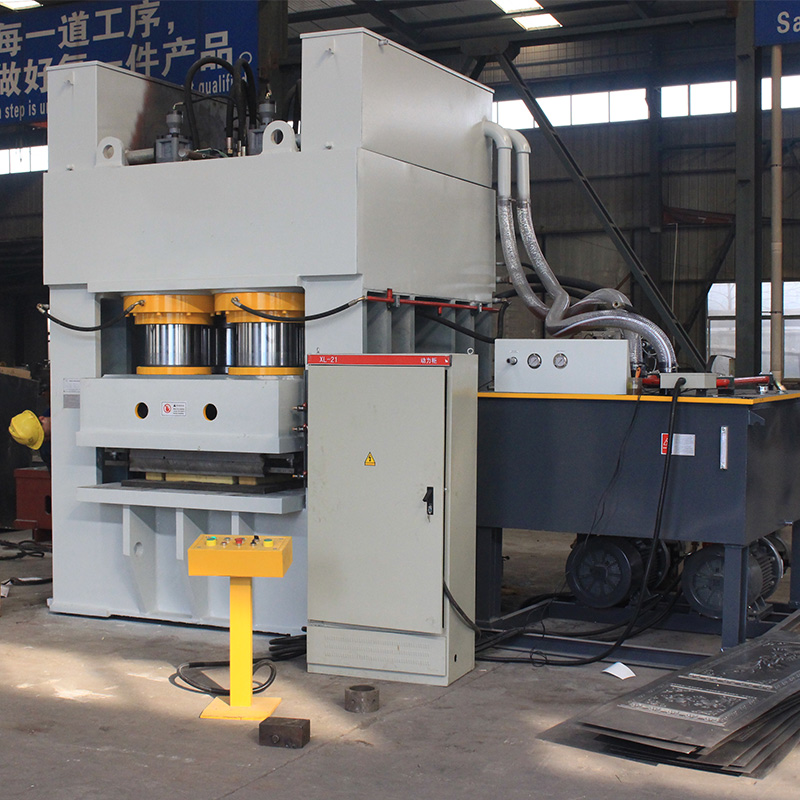 油壓機廠家 門面壓花機 2500噸框式鐵門防盜門鋼木門壓花成型液壓機 