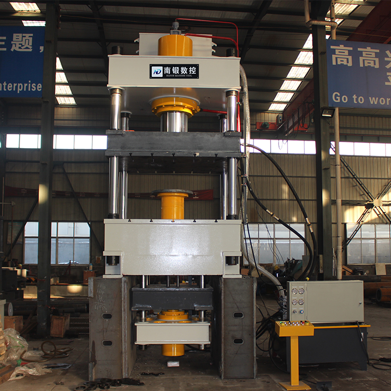 400T拉伸成型液壓機不銹鋼鋁鐵成型油壓機四柱壓力機滕州