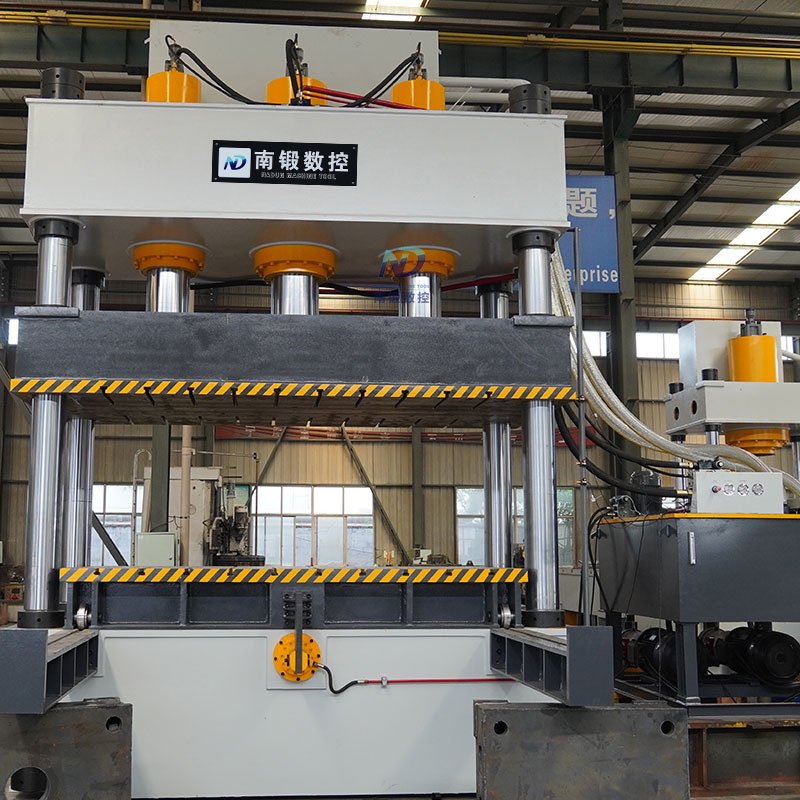 復合材料濾芯板成型油壓機 聚丙烯過濾板生產工藝 1000噸四柱油壓機 滕州