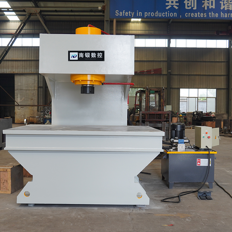 定制單柱油壓機 200噸單臂油壓機  鋼板校正壓力機