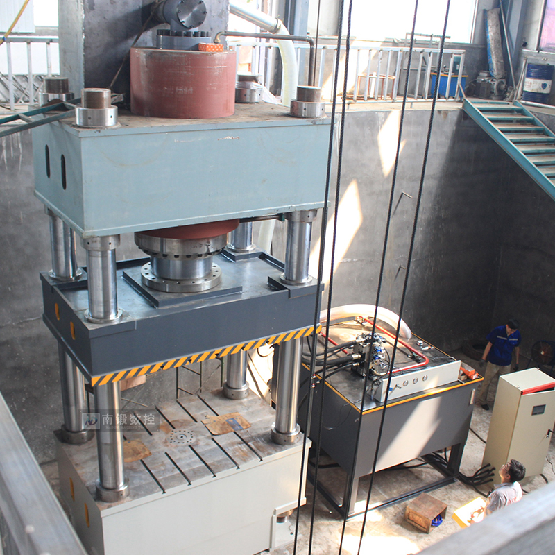 防火玻璃鋼橋架熱壓成型油壓機 1000噸四柱油壓機 