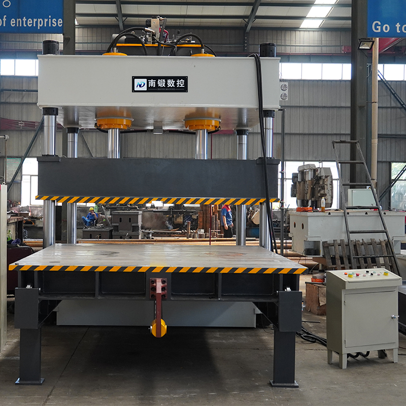 400噸雙缸四柱油壓機 移動工作臺壓力機 