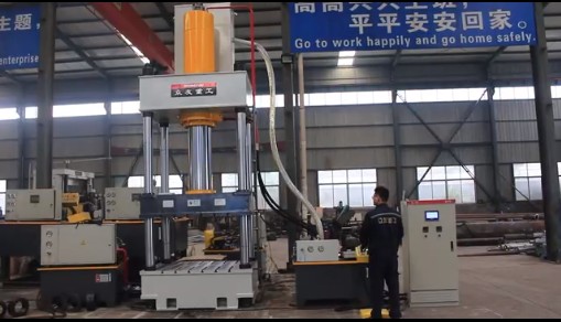 315噸伺服壓力機液壓機試機視頻