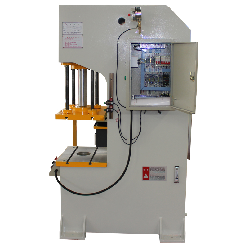 油壓機廠家熱銷軸承校正機專用63噸單柱油壓機