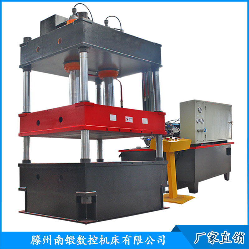 單動薄板拉伸成型油壓機 250T大臺面三梁四柱壓力機