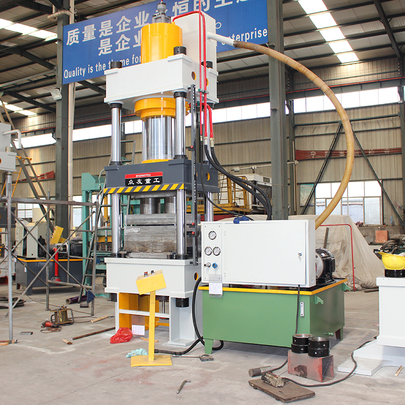 廠家直銷三梁四柱粉末成型油壓機315