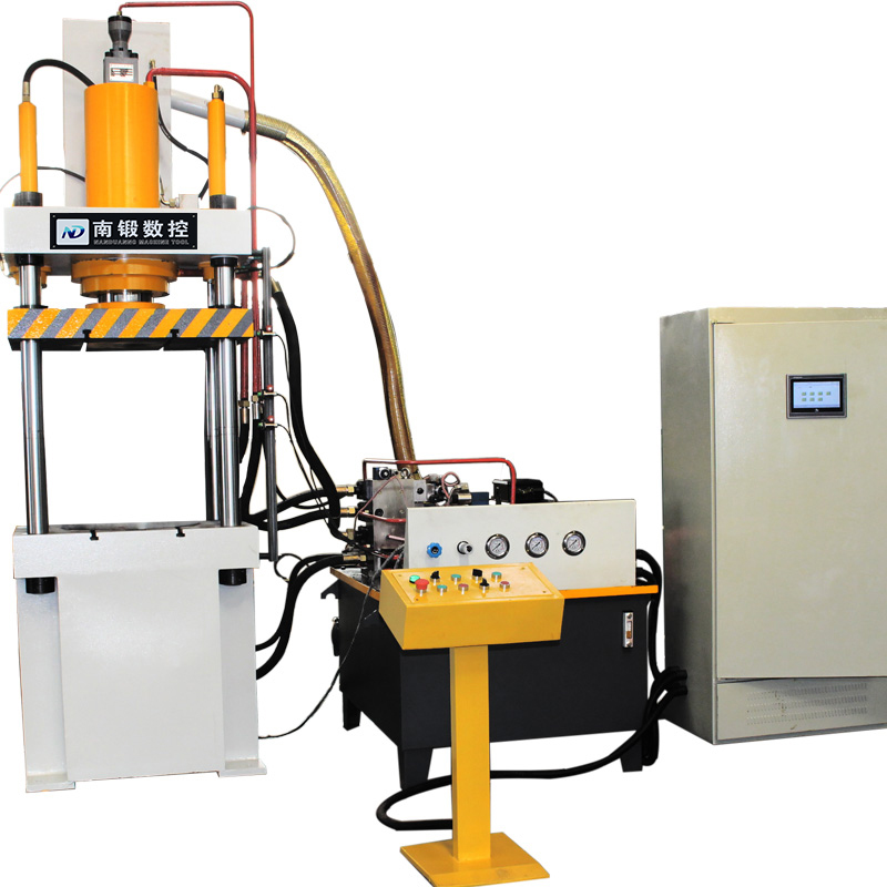 廠家直銷100噸四柱拉伸油壓機滅火器油壓機可定制