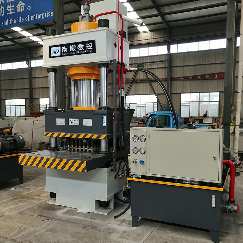 315噸育苗塊粉末成型四柱壓機營養土成型油壓機