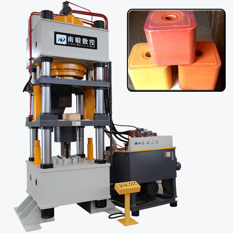 1000噸牛羊舔磚鹽磚機粉末成型油壓機優勢