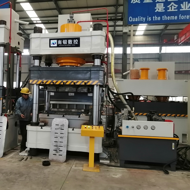 滕州400噸不銹鋼地溝蓋板成型機(jī) 排水溝蓋板拉伸成型油壓機(jī)