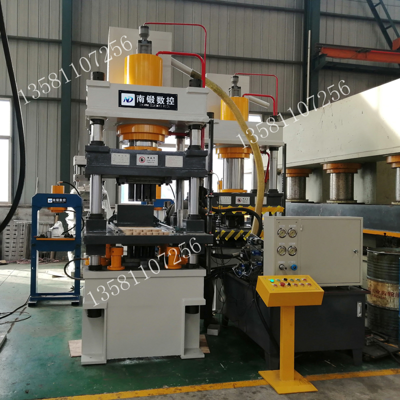 200噸全自動上料煙霧彈粉末成型四柱液壓機 200t四柱油壓機