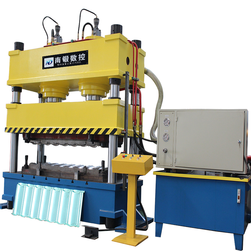 315t雙缸大臺面油壓機，彩石金屬瓦拉伸成型液壓機