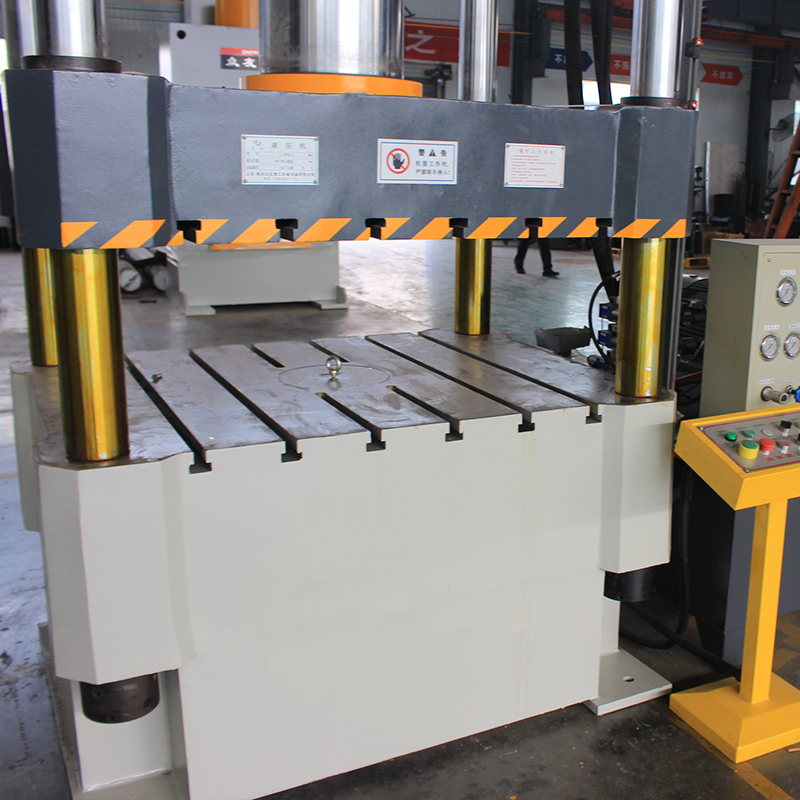 315t不銹鋼成型三梁四柱油壓機，金屬拉伸成型油壓機