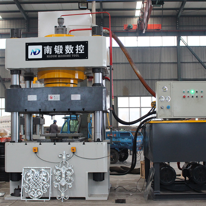 500T壓花三梁四柱油壓機(jī)，淺拉伸成型油壓機(jī)