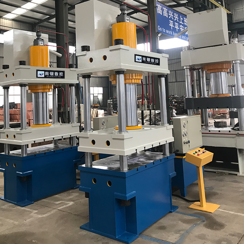 100T不銹鋼成型油壓機，100噸三梁四柱油壓機