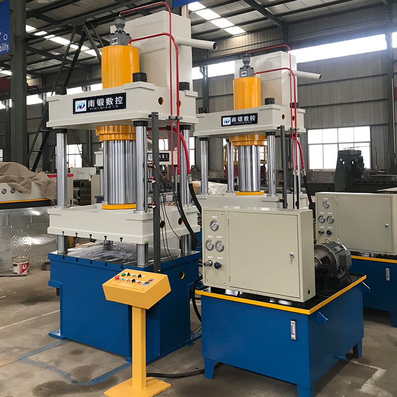 100T不銹鋼成型油壓機，100噸三梁四柱油壓機