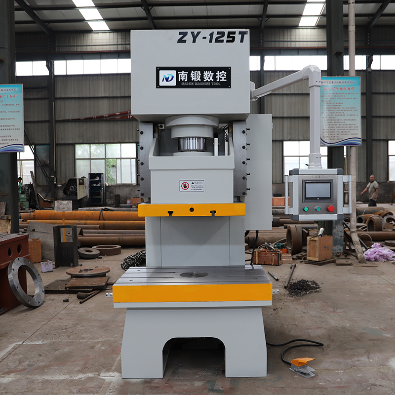 滕州125t液壓沖床125T快速沖壓沖孔成型液壓機伺服系統壓力機