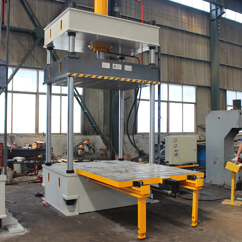 100噸四柱液壓機定子轉子壓裝成型油壓機四柱壓力機