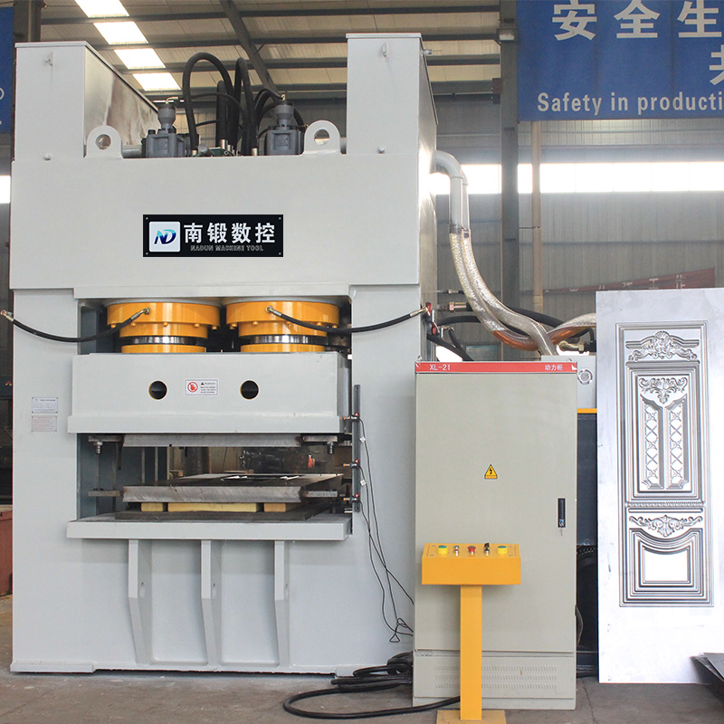 液壓機廠家2000噸框式油壓機大鐵門鋼木門壓花成型壓力機按需定制