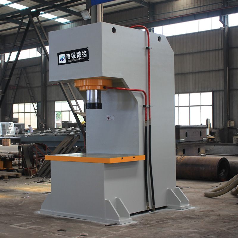 315噸校直機(jī)壓裝校正整形單臂液壓機(jī)大噸位單柱油壓機(jī)