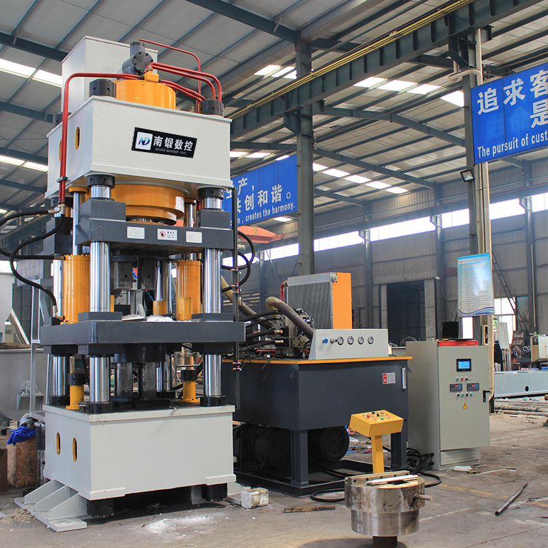 液壓機(jī)廠家直銷800噸鹽磚機(jī)伺服系統(tǒng)一出二牛羊舔磚機(jī)