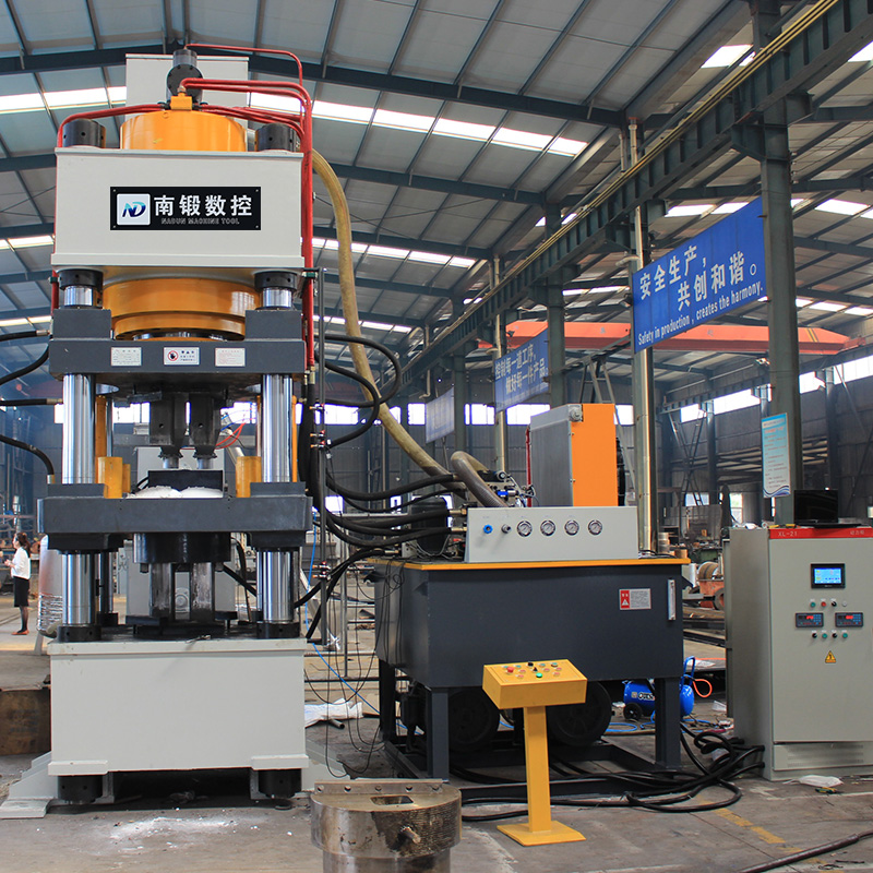 液壓機(jī)廠家直銷800噸鹽磚機(jī)伺服系統(tǒng)一出二牛羊舔磚機(jī)