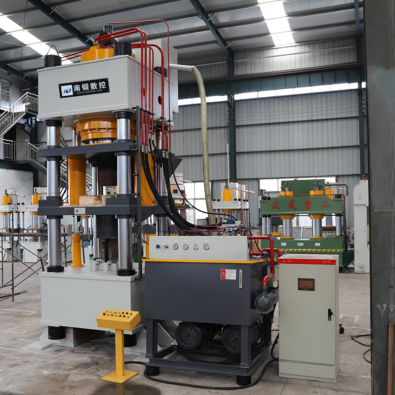 1000噸油壓機四梁四柱油壓機