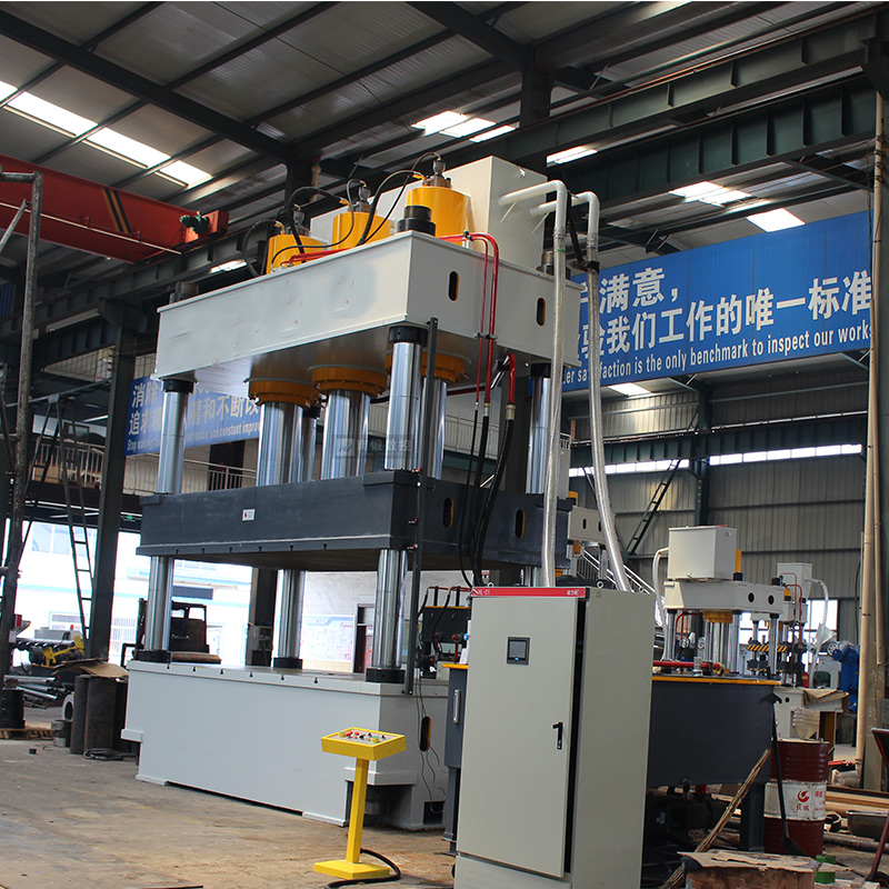 1000噸液壓機半掛車不銹鋼擋泥板拉伸成型油壓機