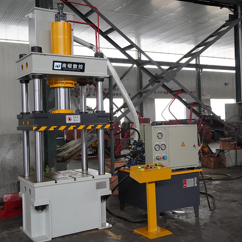 廠家直銷100噸四柱拉伸油壓機滅火器油壓機可定制