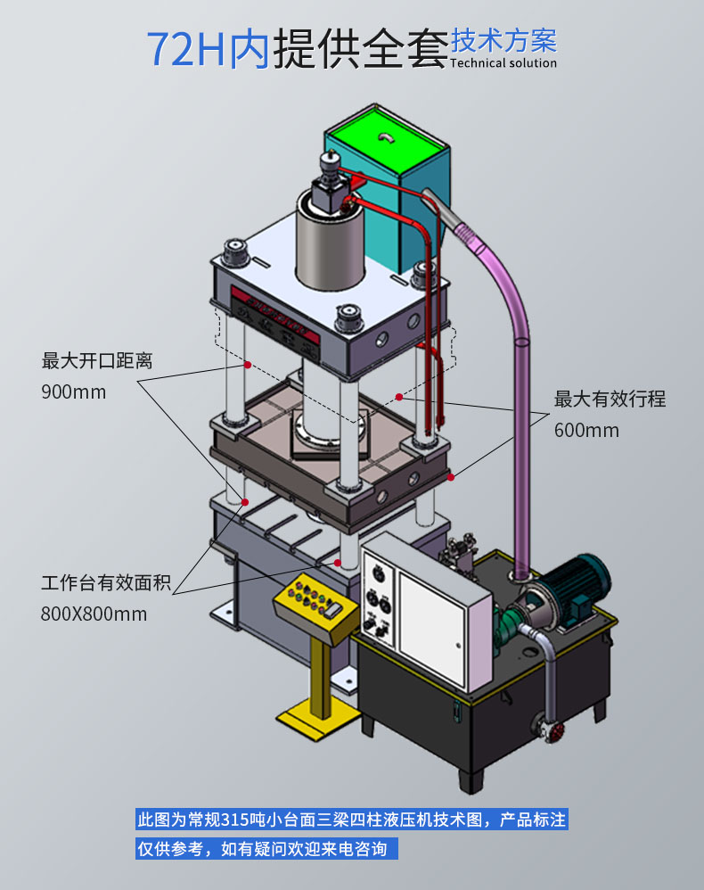 滕州315t豬用漏糞板成型液壓機315T熱壓成型壓力機四柱油壓機 滕州315t豬用漏糞板成型液壓機315T熱壓成型壓力機四柱油壓機